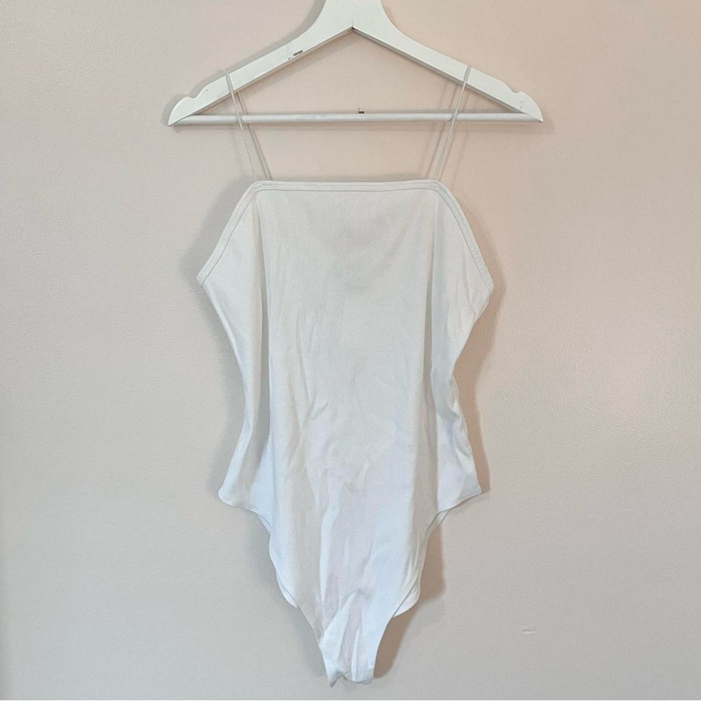 White Tank Top Bodysuit